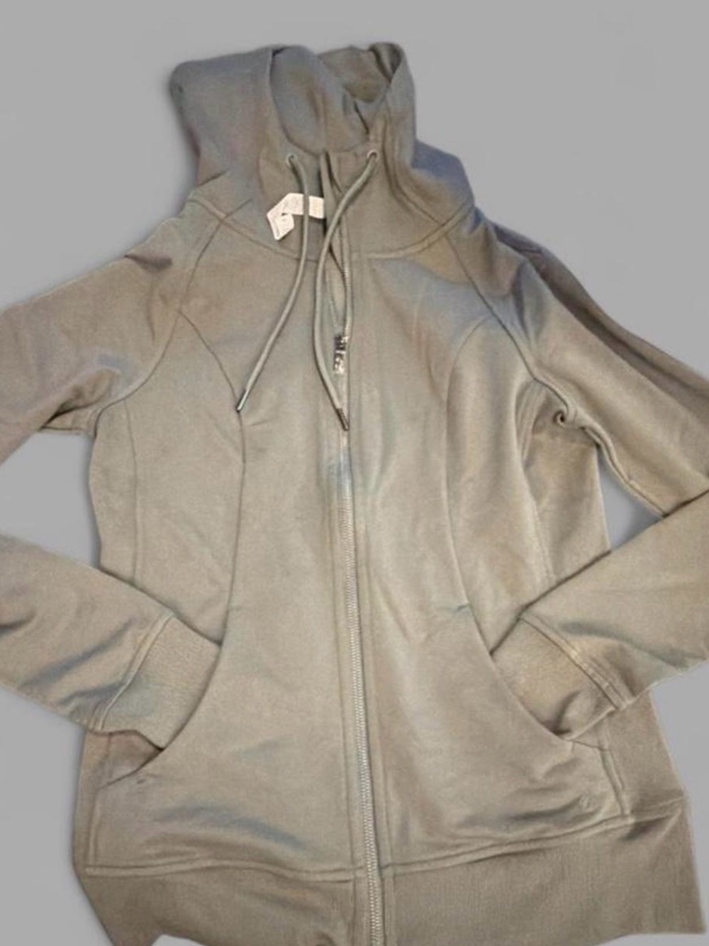 CRZ YOGA (never been worn) Women's Zip Hoodie - Light Gray